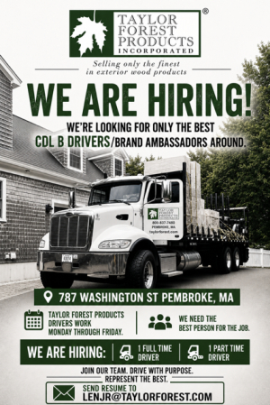 CLASS B DRIVER WANTED